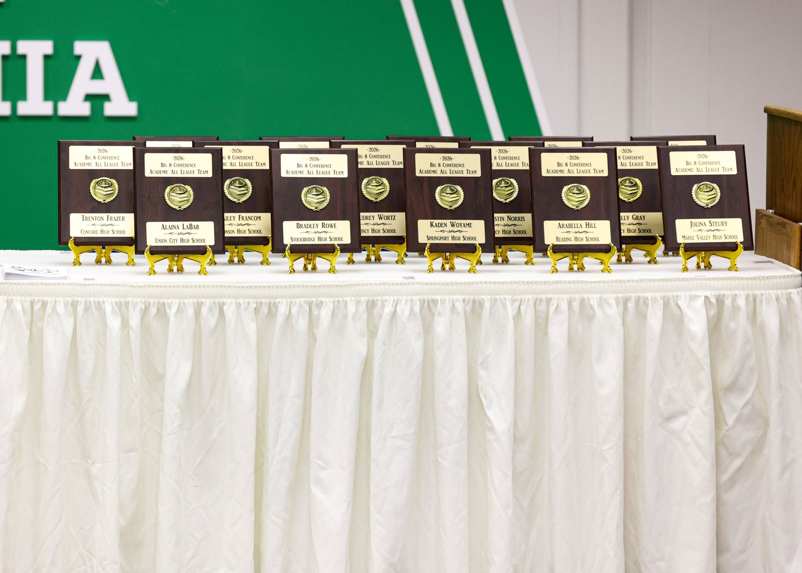 BIG 8 ACADEMIC ALL- CONFERENCE BANQUET